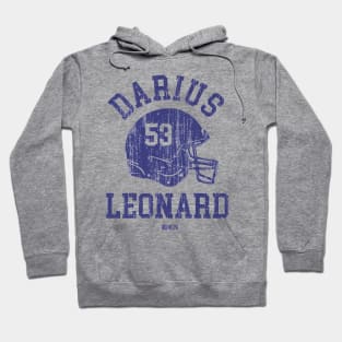 Darius Leonard Indianapolis Helmet Font Hoodie